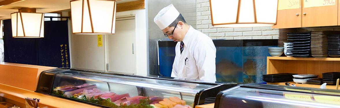 地域の皆様にうまい寿司を気軽にお召し上がりいただきたい
